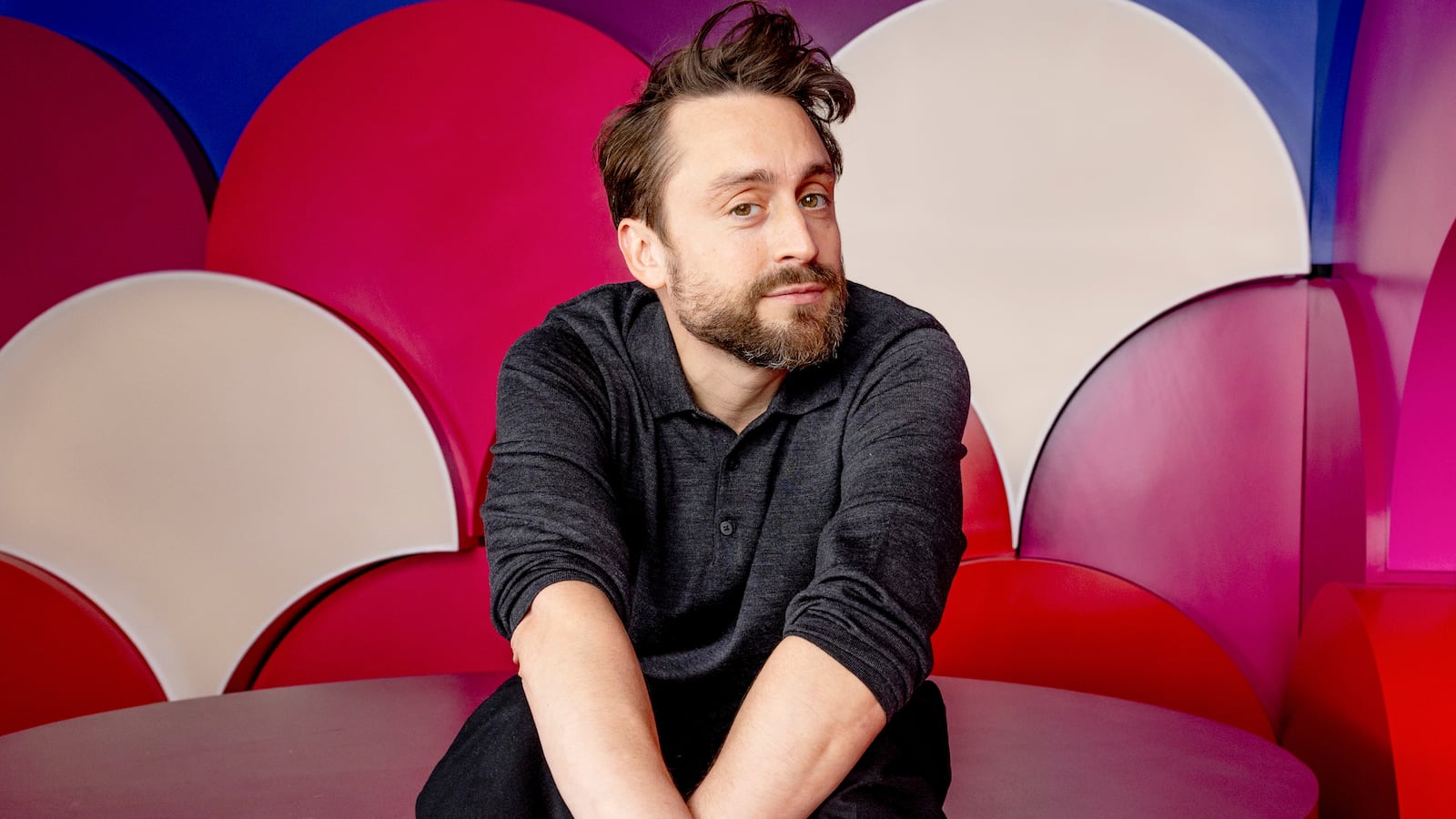Kieran Culkin poses for a portrait at the 27th SCAD Savannah Film Festival on October 28, 2024 in Savannah, Georgia.