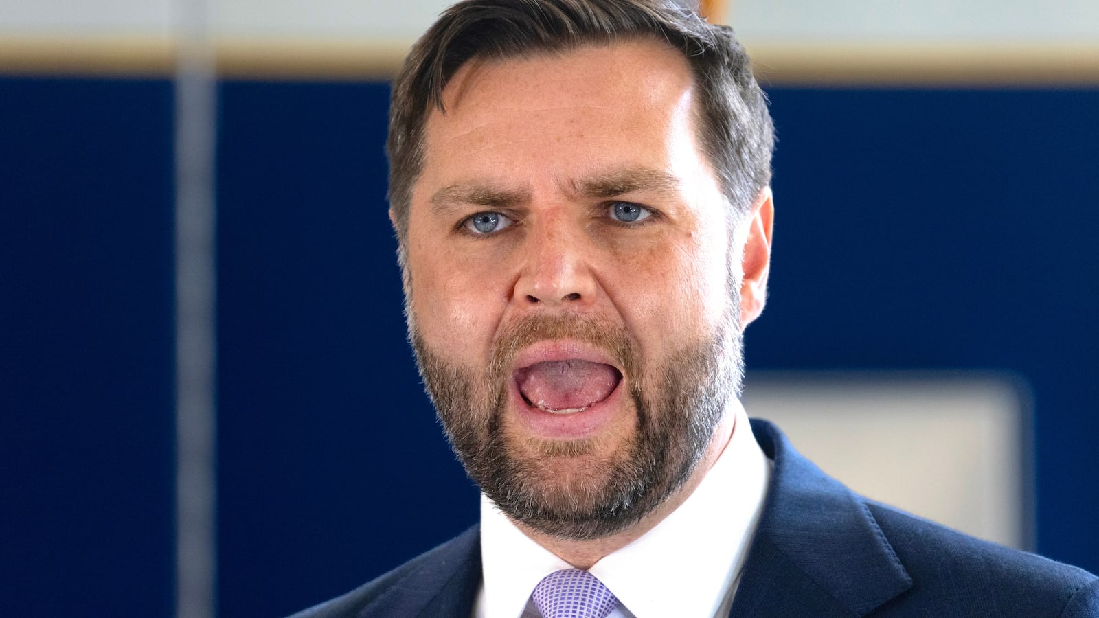Vice President JD Vance at the Wilshire Federal Building on June 20, 2025 in Los Angeles, California.
