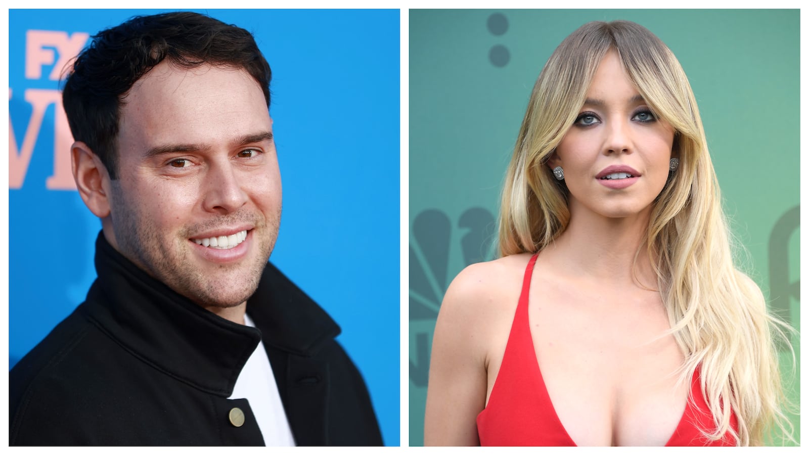 Scooter Braun and Sydney Sweeney