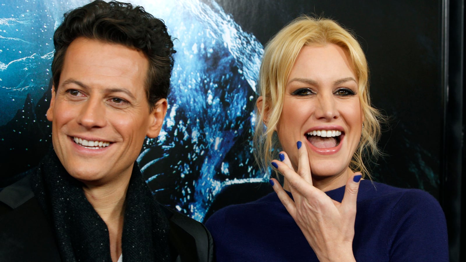 Ioan Gruffudd and Alice Evans
