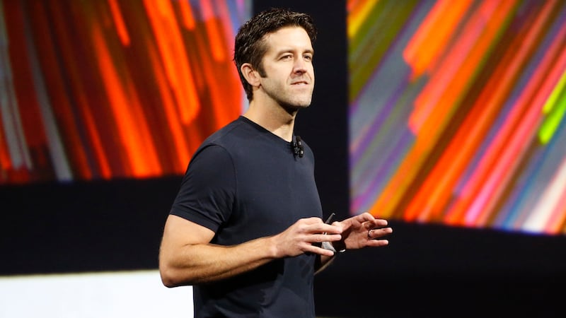 John Ternus, Vice President, Mac and iPad Hardware Engineering speaks during Apple's annual world wide developer conference (WWDC) in San Jose, California, on June 5, 2017.