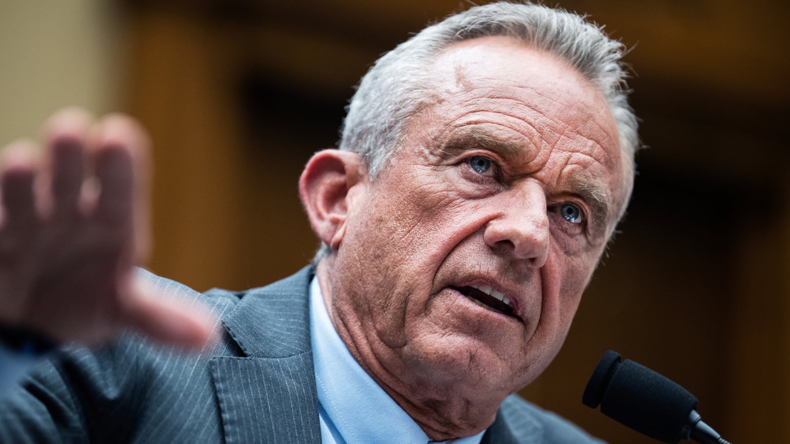 Sen. Chuck Schumer blasted HHS Secretary Robert F. Kennedy Jr., pictured, and called on him to declare a public health emergency over measles outbreak.