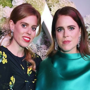 Princess Beatrice of York  and Princess Eugenie of York
