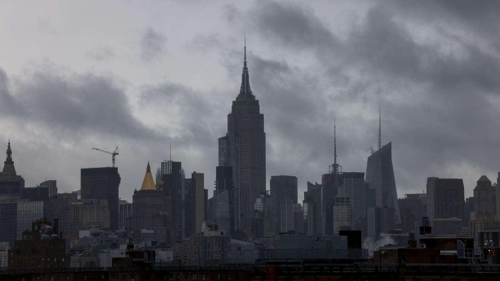 A general view of the New York City skyline