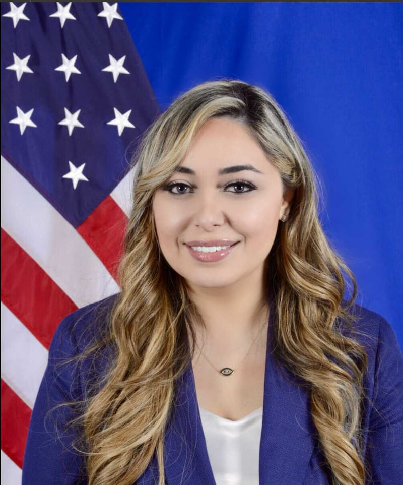 Mora Namdar's official government photo from 2020.