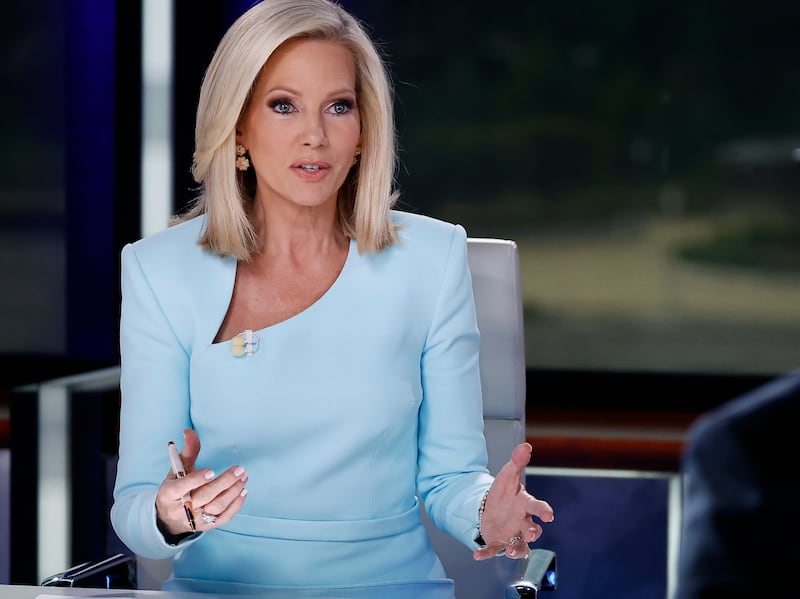 Shannon Bream hosts Fox News Sunday with Shannon Bream at the FOX News D.C. Bureau on Aug. 24, 2025 in Washington, DC.