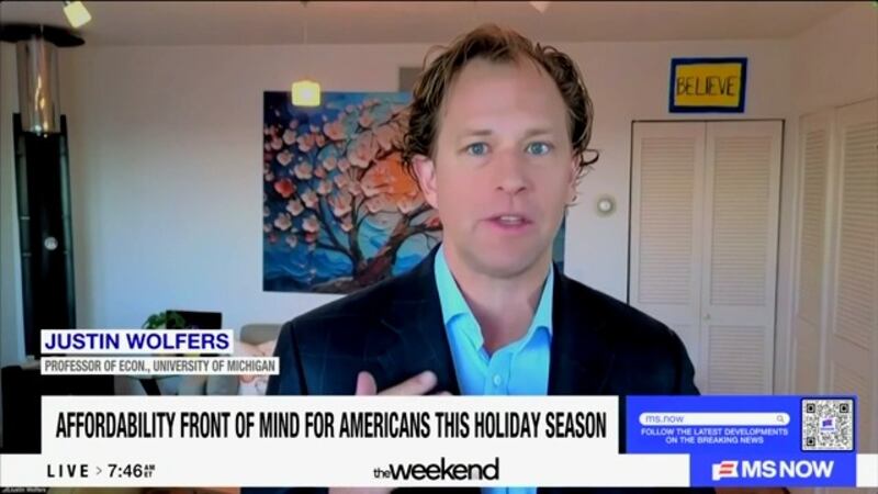 Wolfers on The Weekend.