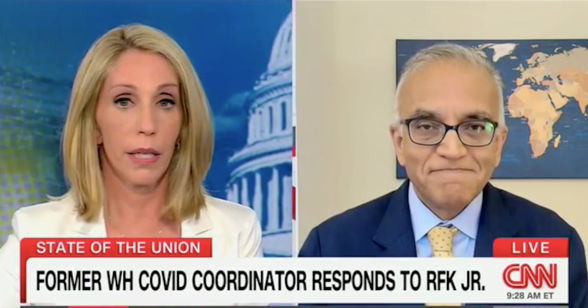 Top Doctor Swiftly Slaps Down RFK Jr. After Testy CNN Clash