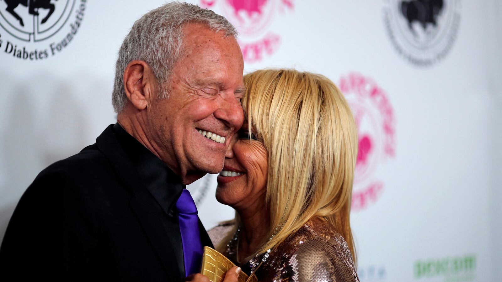 Suzanne Somers with husband Alan Hamel