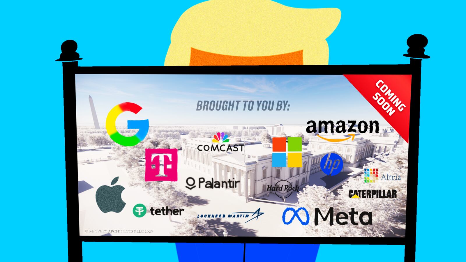 Donald Trump illustration