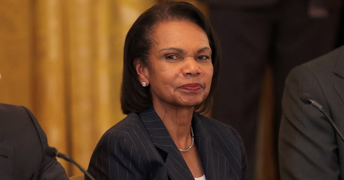 Millennials, Condi Rice is back in action it seems. USA - Middle East ...