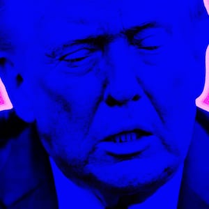 Donald Trump photo illustration