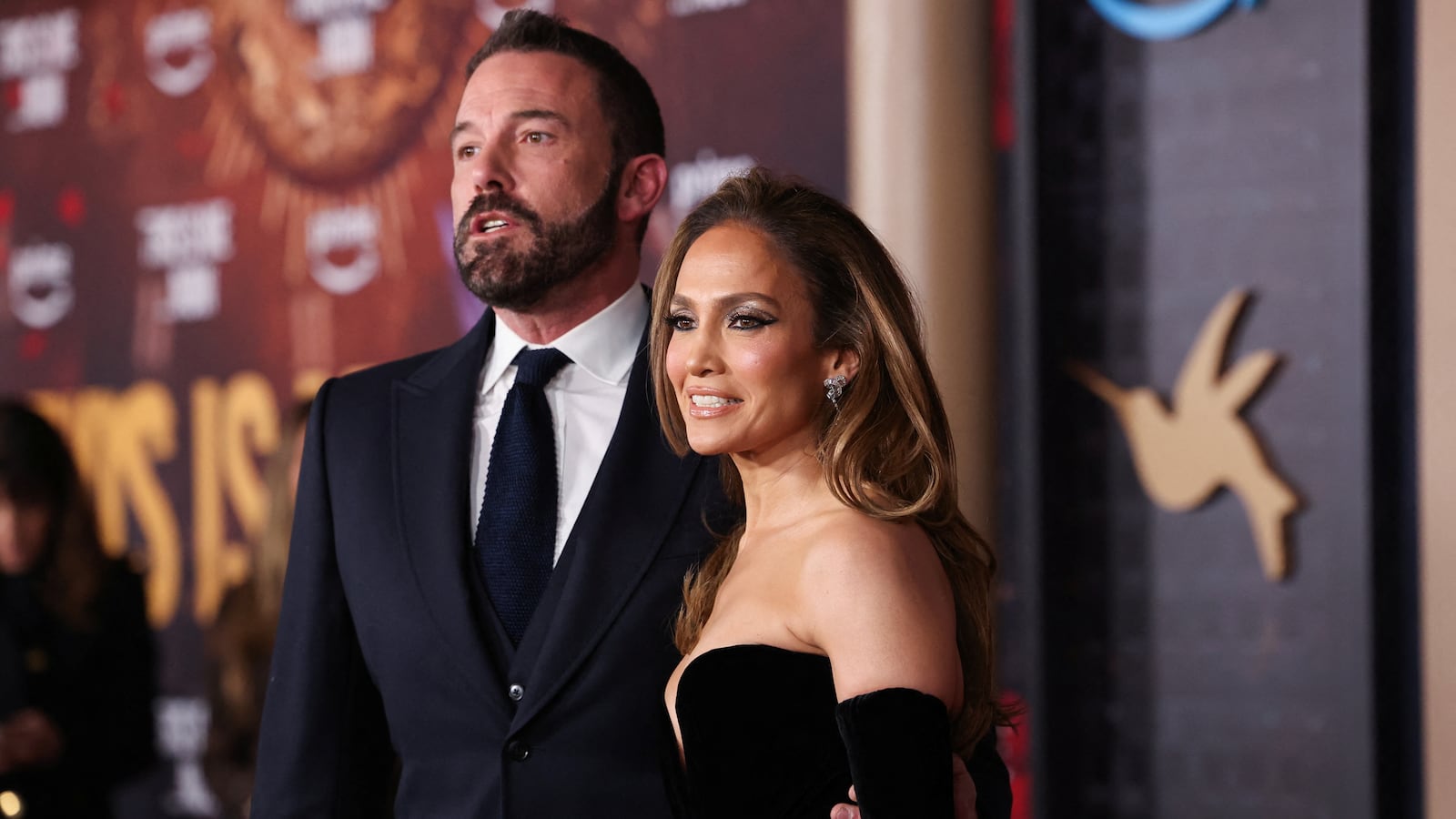 Ben Affleck and Jennifer Lopez during a film premiere in February.