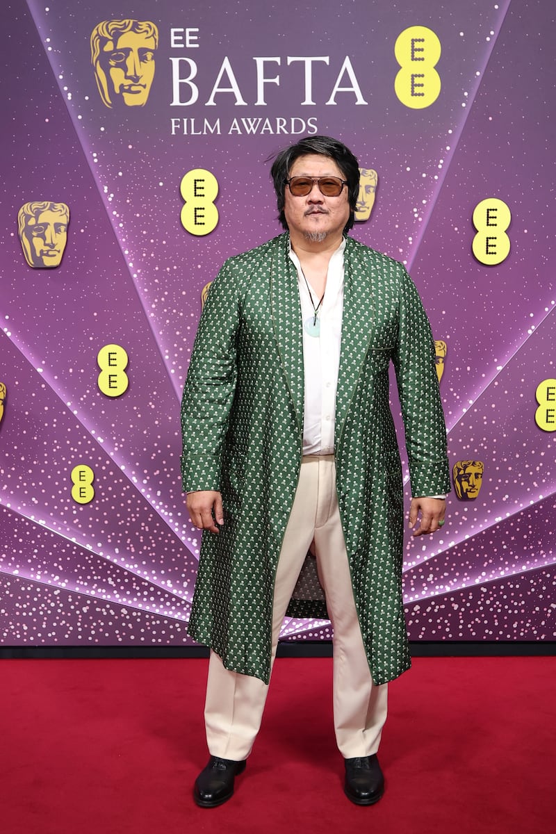 Benedict Wong attends the EE BAFTA Film Awards 2026 at The Royal Festival Hall on February 22, 2026 in London, England.