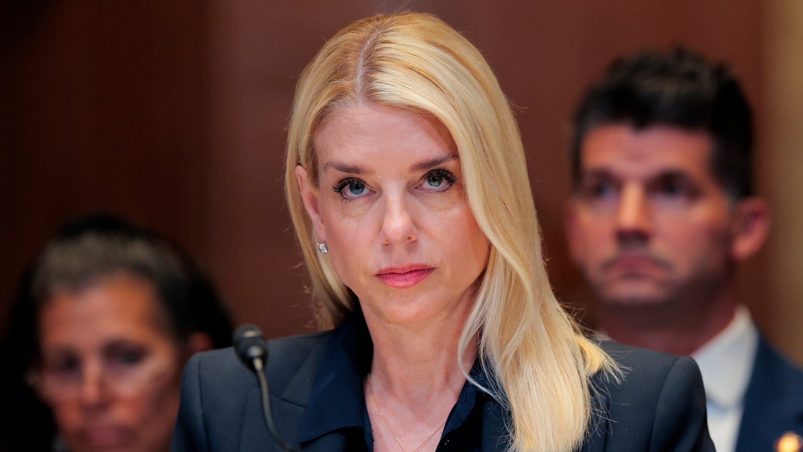 WASHINGTON, DC - JUNE 25: U.S. Attorney General Pam Bondi testifies before the Senate Appropriations Committee Subcommittee on Commerce, Justice, Science, and Related Agencies in the Dirksen Senate Office Building on June 25, 2025 in Washington, DC. The committee met to hear testimony to examine proposed budget estimates for fiscal year 2026 for the Department of Justice. (Photo by Chip Somodevilla/Getty Images)