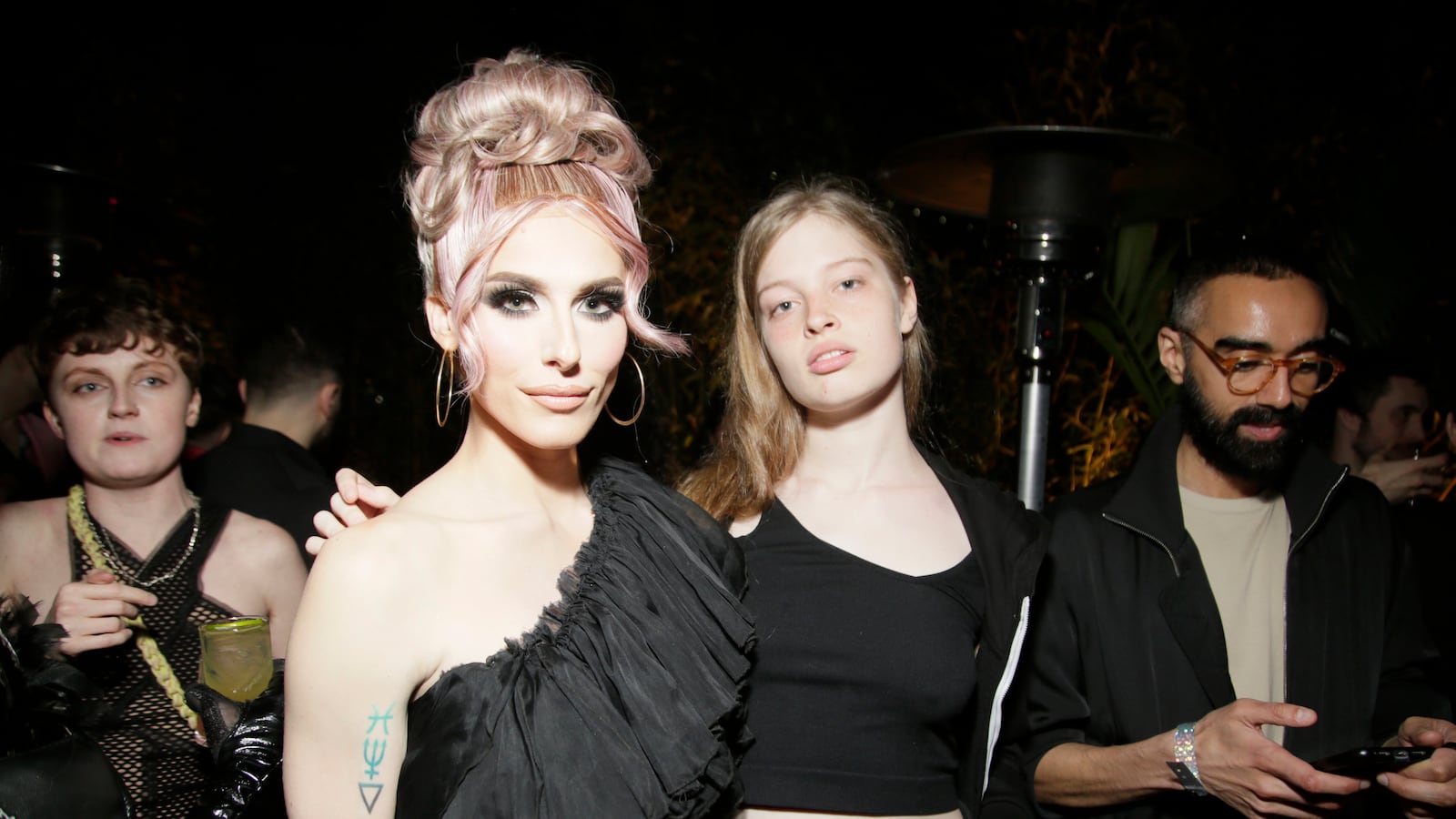 Vivian Jenna Wilson (right) has spoken out against her father on social media.