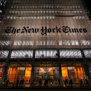 The New York Times building