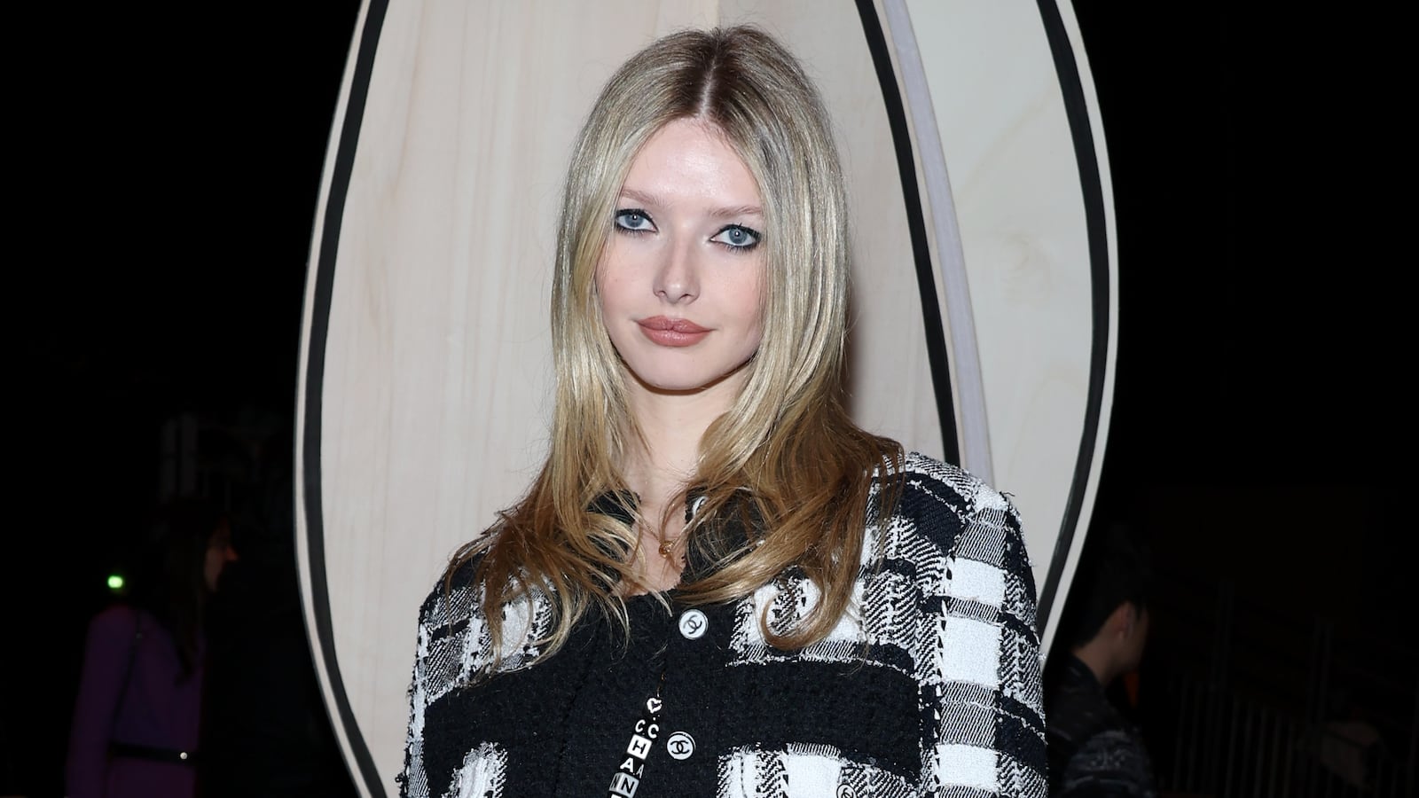 Apple Martin attends the Chanel Haute Couture Spring Summer 2023 show as part of Paris Fashion Week on January 24, 2023, in Paris, France.