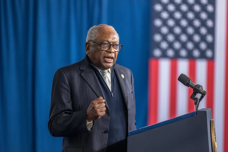 Democratic Rep. James Clyburn announced he would seek an 18th term in Congress.