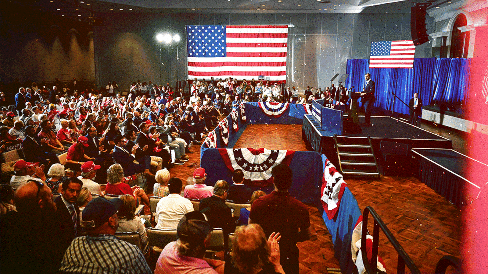 JD Vance gives a rally in Greensboro, North Carolina, on September 21, 2026.