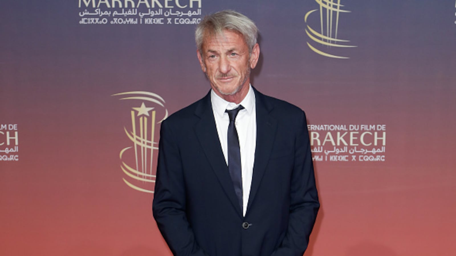 MARRAKECH, MOROCCO - NOVEMBER 30: Sean Penn attends the Tribute to Sean Penn during Day Two Of the 21st Marrakech International Film Festival on November 30, 2024 in Marrakech, Morocco. (Photo by Antoine Flament/WireImage)