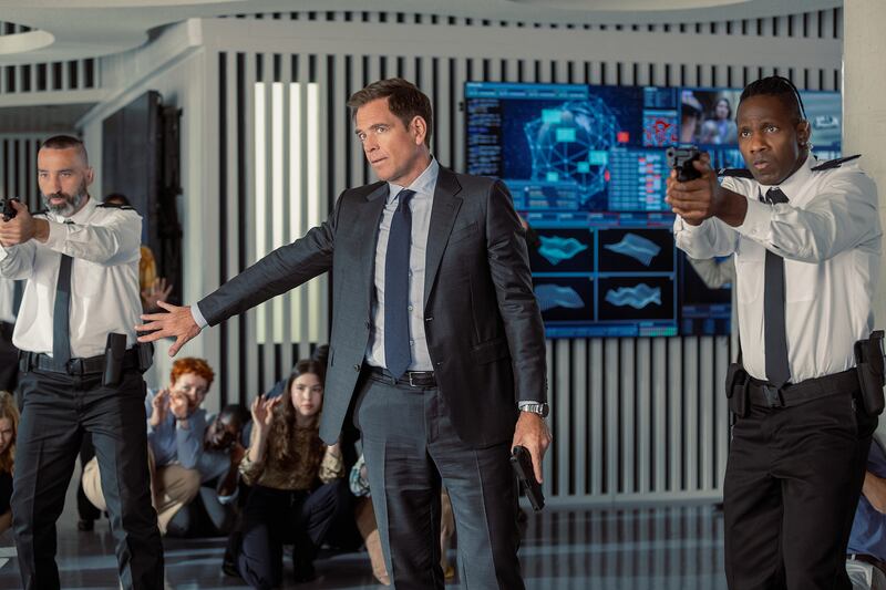 Michael Weatherly as Tony Dinozzo.