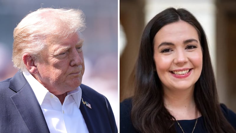 Donald Trump and Abigail Jackson