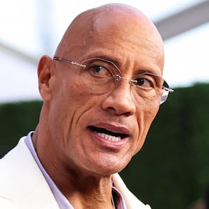 Dwayne Johnson speaks to the reporter as he attends the 83rd Annual Golden Globes First-Time Nominee Luncheon in Beverly Hills, California, U.S., December 17, 2025. REUTERS/Mario Anzuoni
