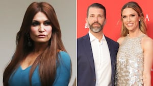 Kimberly Guilfoyle, Bettina Anderson, Donald Trump Jr.