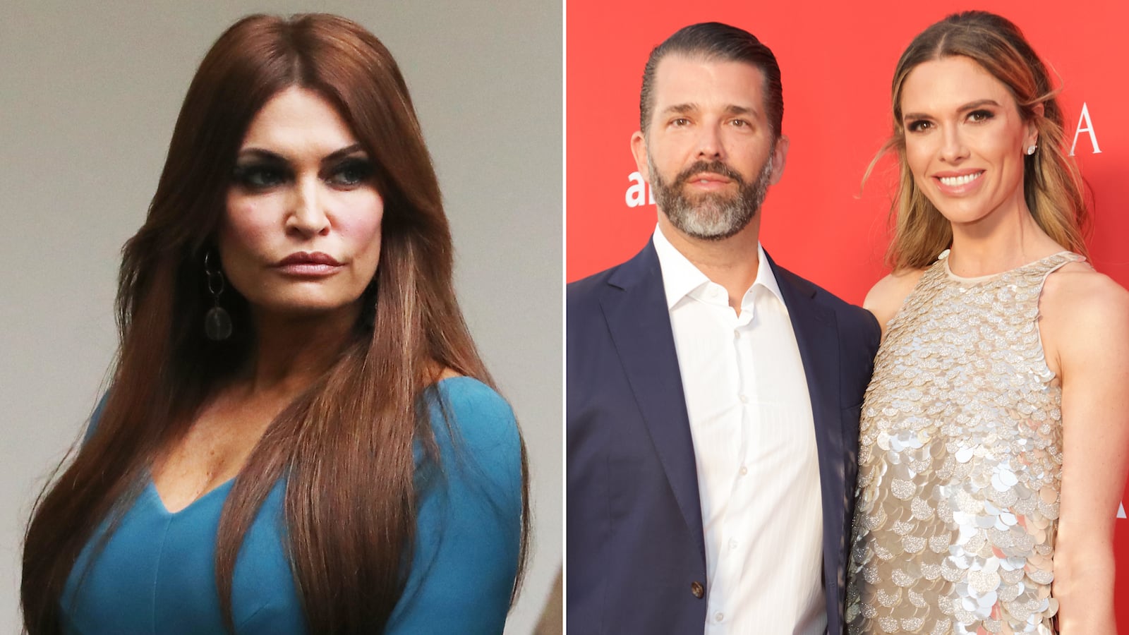 Kimberly Guilfoyle, Bettina Anderson, Donald Trump Jr.