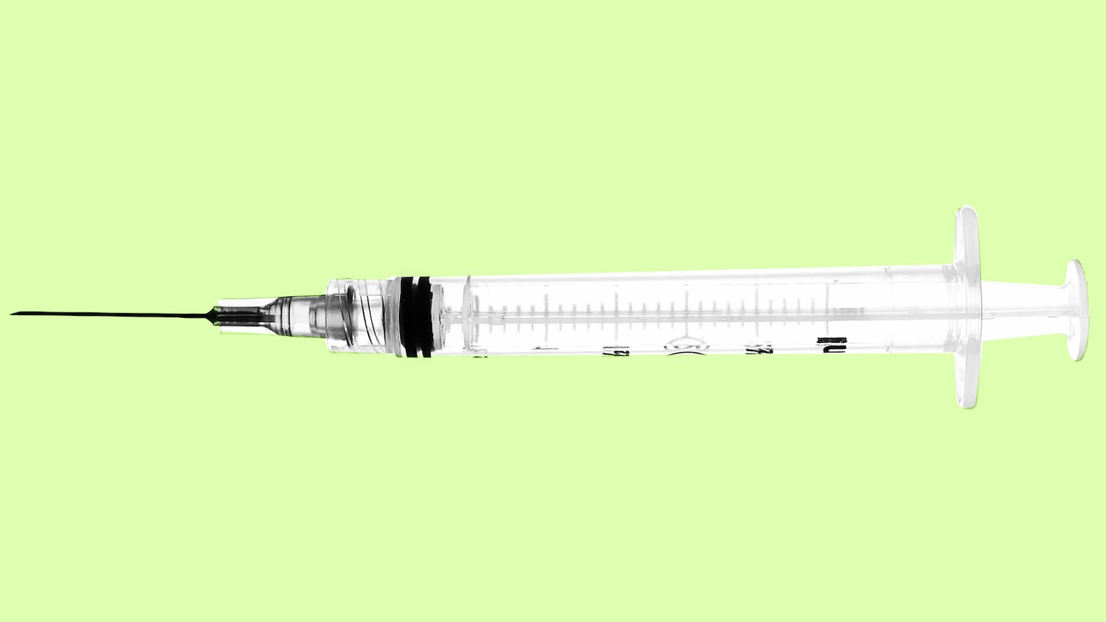 image of syringe on lime green background semen backache back ache ireland irish medical journal dublin inject injection not a cure debunker abcess dermatology