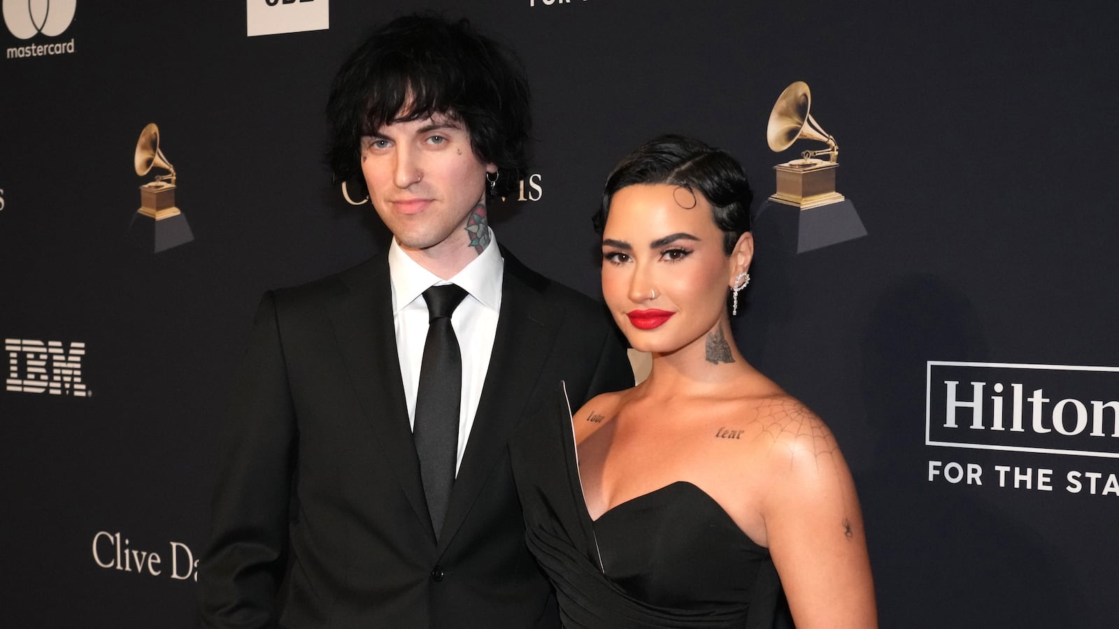 Jordan Lutes and Demi Lovato