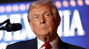 U.S. President Donald Trump delivers remarks during an event at Mount Airy Casino Resort on December 9, 2025 in Mount Pocono, Pennsylvania.