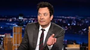 THE TONIGHT SHOW STARRING JIMMY FALLON -- Episode 2237 -- Pictured: Host Jimmy Fallon during chit-chat on Thursday, January 8, 2026 -- (Photo by: Todd Owyoung/NBC via Getty Images)