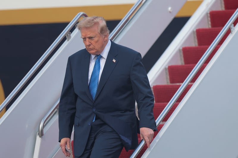 Trump lashed out at the seven-member Missouri Supreme Court for ruling against the GOP-led redistricting effort.