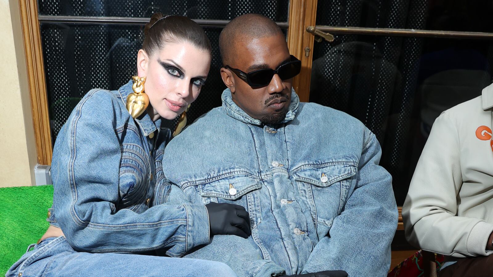 Julia Fox and Kanye West
