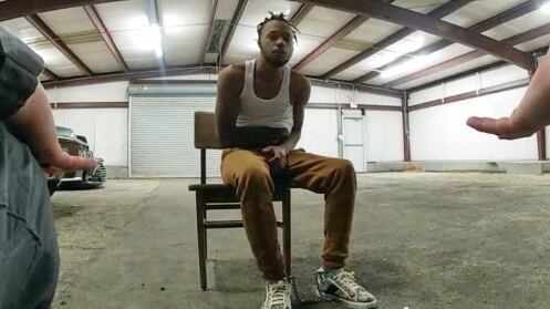 Plaintiff Jeremy Lee at the ‘Brave Cave’