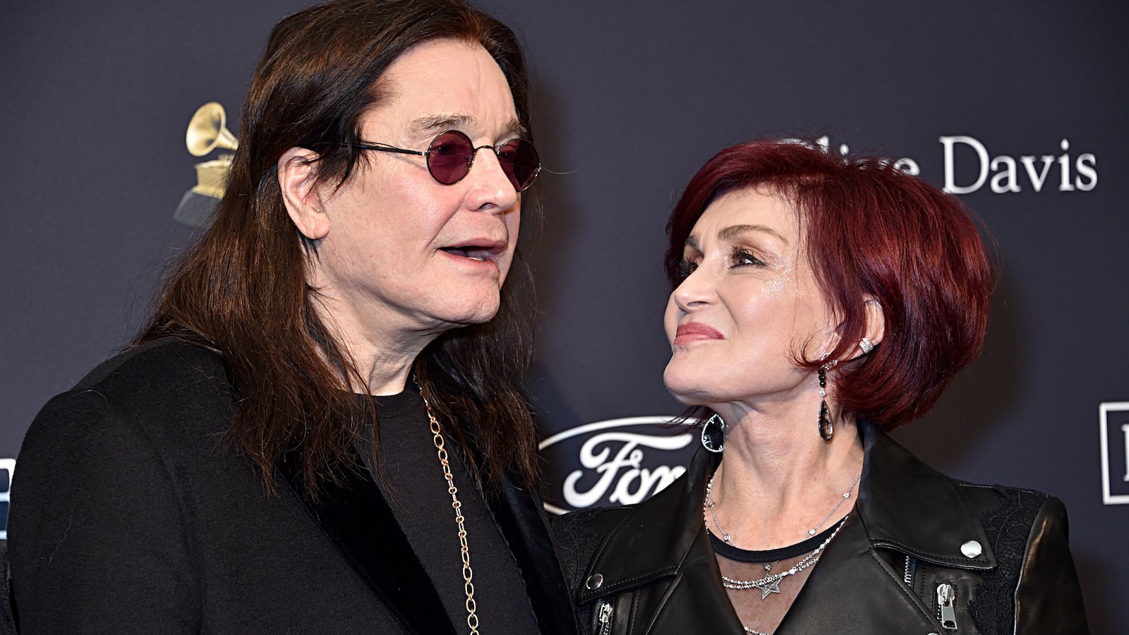 Ozzy Osbourne and Sharon Osbourne
