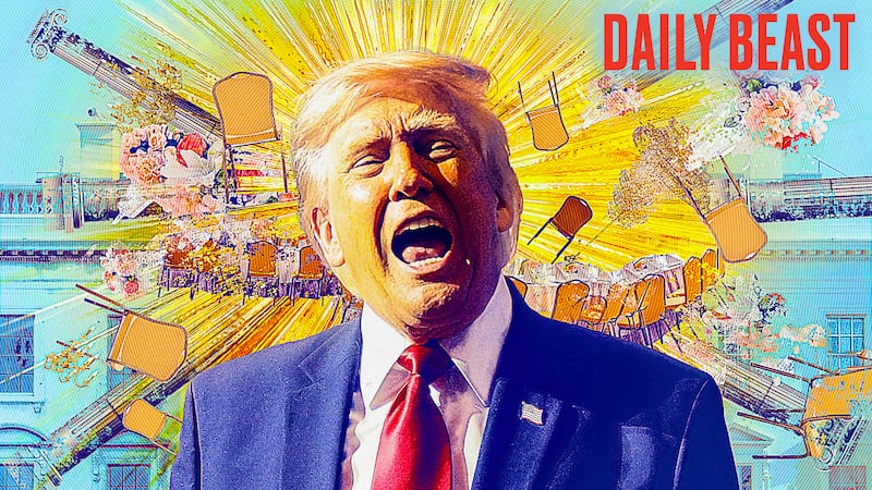 Trump's ballroom is blitzed