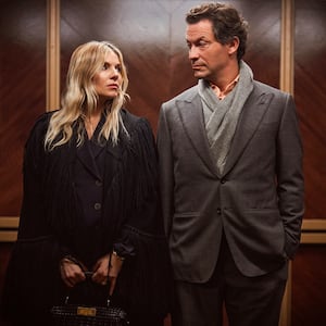 Sienna Miller and Dominic West in War.