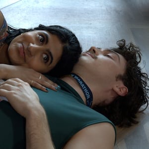 Amita Rao as Issa and Jack Innanen as Paul Baker