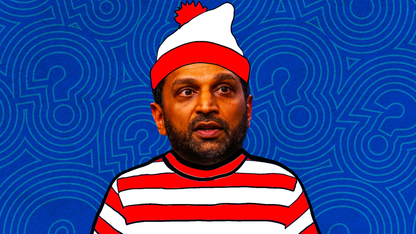 Kash Patel photo illustration