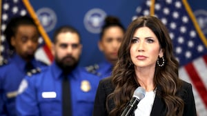 U.S. Secretary of Homeland Security Kristi Noem