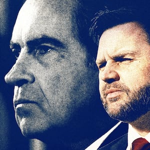JD Vance and Richard Nixon