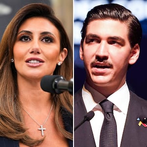 Alina Habba and Turhan Mildon.