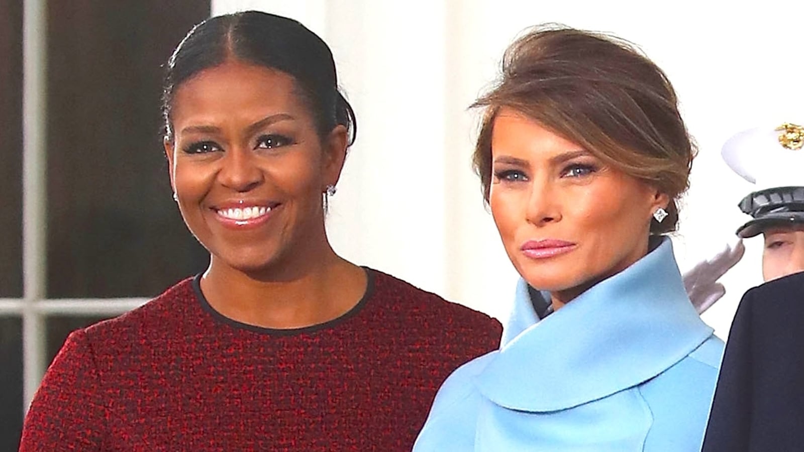 The Obamas and the Trumps on January 20, 2017 in Washington, DC.