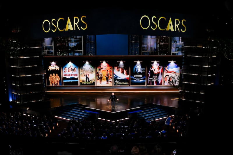 Billy Crystal speaks about Rob Reiner during the Oscars show at the 98th Academy Awards in Hollywood, Los Angeles, California, on March 15, 2026.