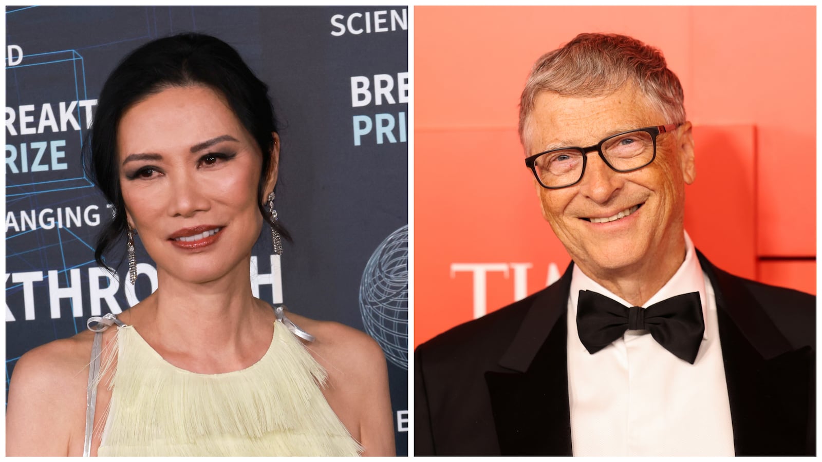 Wendi Murdoch and Bill Gates