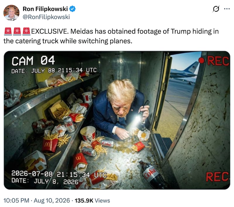 Ron Filipkowski on X [AI-generated]