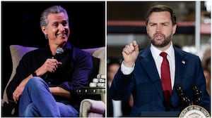 Gavin Newsom and JD Vance